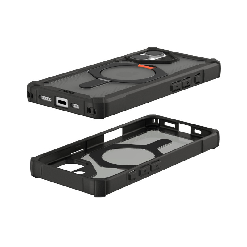 UAG Чохол UAG для iPhone 17, Plasma XTE MagSafe, Black/Pop Orange (114526114097)