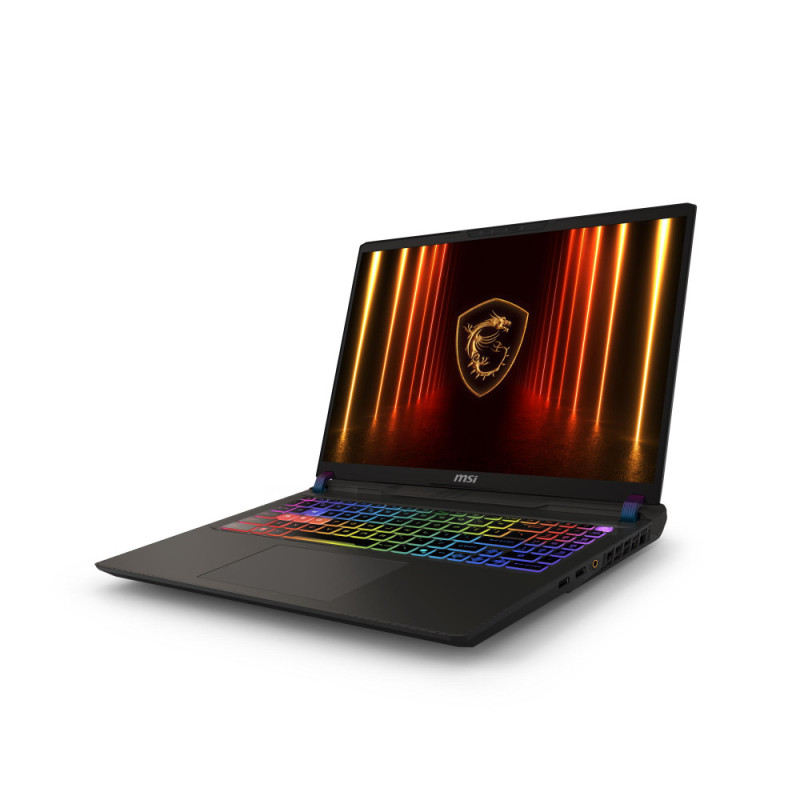 MSI Ноутбук MSI Vector 16 HX AI A2XWHG-631XUA 16  QHD+, Intel Ultra 7 255HX, 16GB, F1TB, NVD5070TI-12, DOS, чорний (9S7-15M352-631)