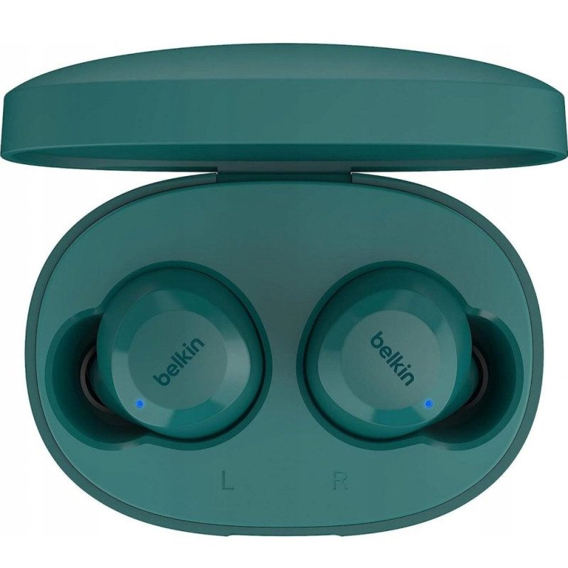 Belkin Наушники TWS Soundform Bolt True Wireless, бирюзовый (AUC009BTTE)