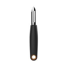 Fiskars Peeler, Functional Form, 26.7cm, stainless steel, plastic, black (1014418)