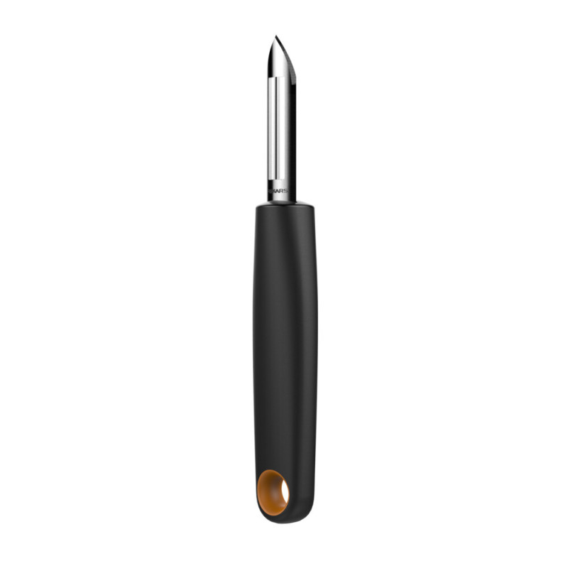 Fiskars Peeler, Functional Form, 26.7cm, stainless steel, plastic, black (1014418)
