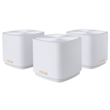 ASUS ASUS Router ZenWiFi XD4 3PK PLUS white AX1800 1xGE LAN 1x1GE WAN WPA3 OFDMA MESH (90IG07M0-MO3C40)