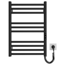 Hygge Family towel dryer electric Greenwich, 570х430х80mm, timer-regulator, steel, black matt (6.1.0300.06.BM)