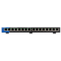 Linksys LGS116P Switch 8xGE PoE+, 8хGE, unmanaged (LGS116P-EU)