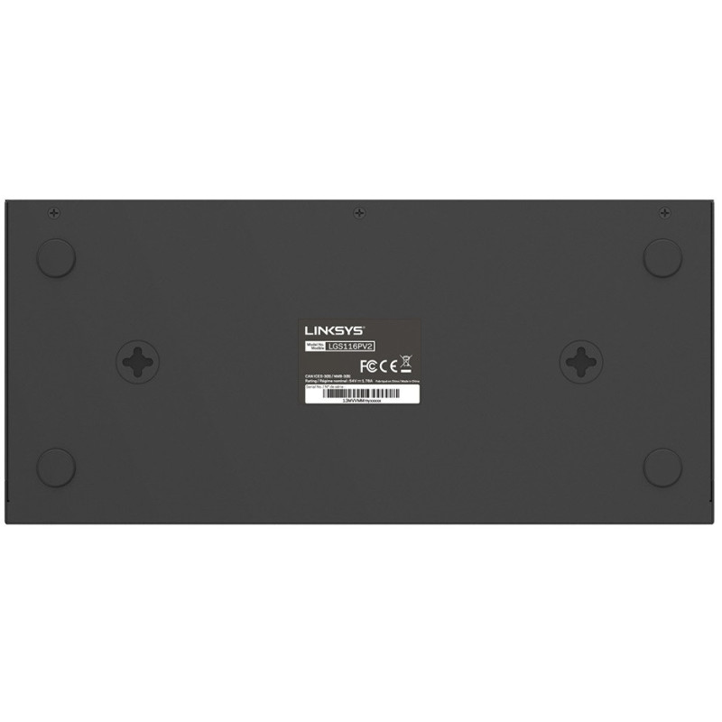 Linksys LGS116P Switch 8xGE PoE+, 8хGE, unmanaged (LGS116P-EU)