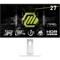 MSI Monitor 27  MAG 274PFW 2xHDMI, DP, Audio, IPS, 180Hz, 1ms, sRGB 117%, AdaptiveSync, HAS, white (9S6-3CC29H-298)