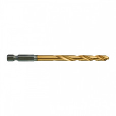 Milwaukee RedHEX HSS-G TiN metal drill, 6x63x105mm (48894714)