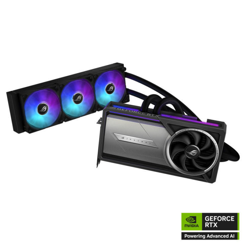 ASUS Видеокарта GeForce RTX 5090 32GB GDDR6 ROG-ASTRAL-LC-RTX5090-O32G-GAMING (90YV0LW2-M0NA00)