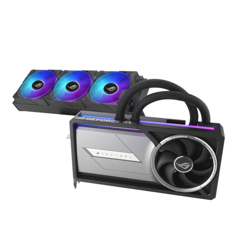 ASUS Видеокарта GeForce RTX 5090 32GB GDDR6 ROG-ASTRAL-LC-RTX5090-O32G-GAMING (90YV0LW2-M0NA00)