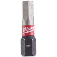 Milwaukee Біти Shockwave, набір 2шт, Hex5х25мм (4932430896)