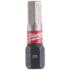Milwaukee Shockwave Bits, Set of 2, Hex5x25mm (4932430896)