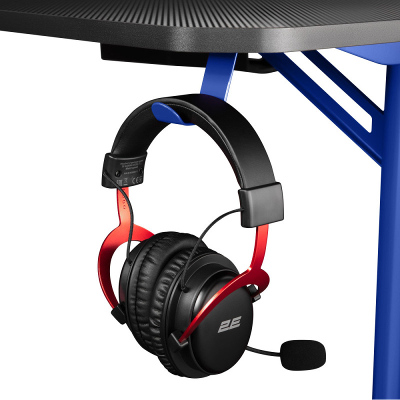 2E Gaming Стіл комп'ютерний OTOROSHI, 120х60x75см, чорно-синій (2E-GT-OTO-BKBL)