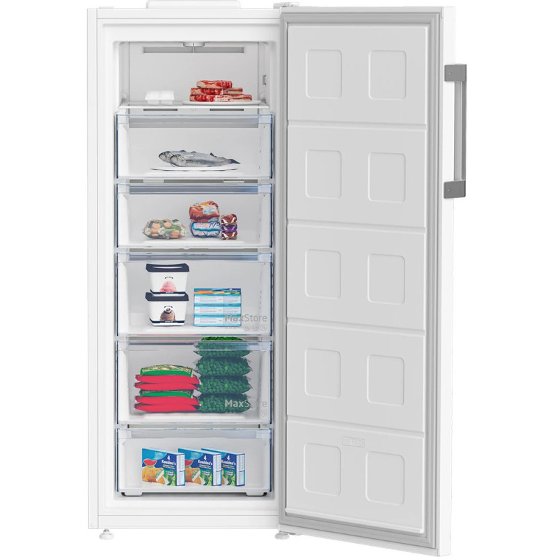 Beko Морозильна камера Beko, 152x60x71, 220л, 1дв., E, NF, білий (B1RFNE274W)