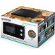 Gorenje Microwave oven, 20L, 800W, grill, black (MO20E2BH)