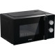Gorenje Microwave oven, 20L, 800W, grill, black (MO20E2BH)