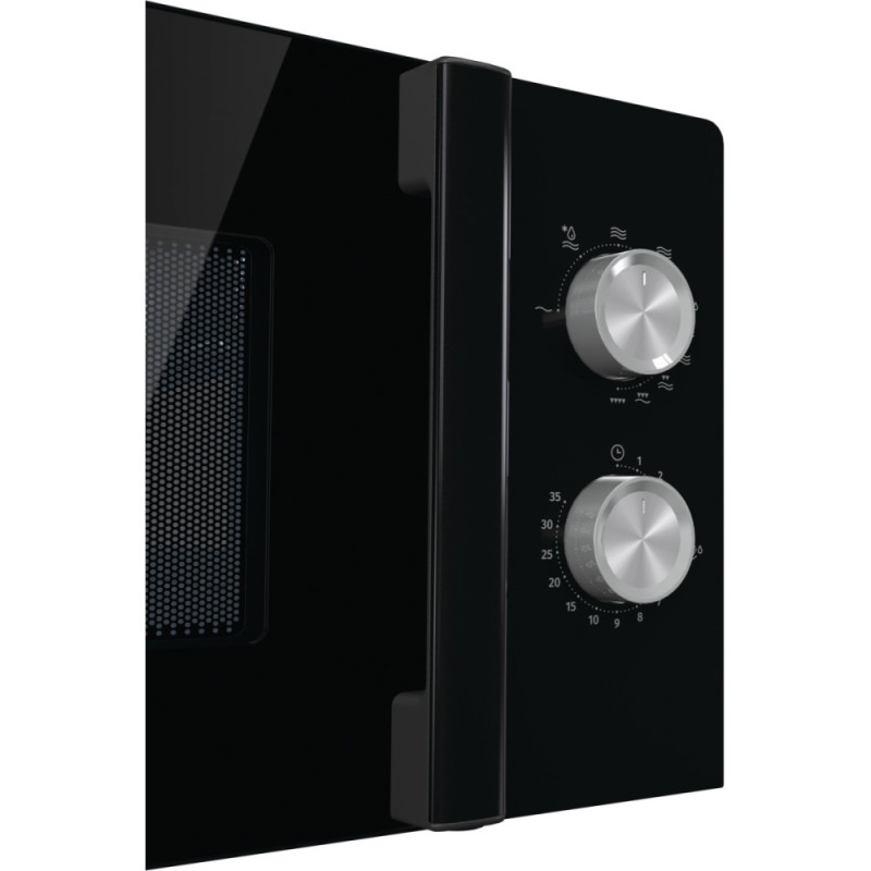 Gorenje Microwave oven, 20L, 800W, grill, black (MO20E2BH)