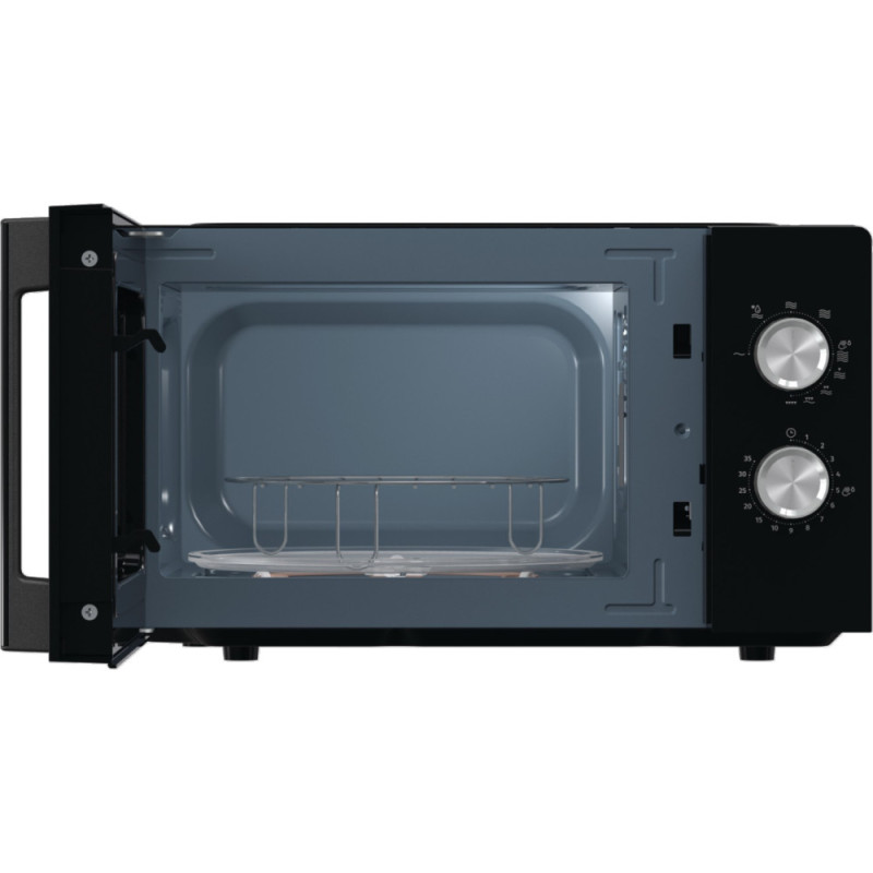 Gorenje Microwave oven, 20L, 800W, grill, black (MO20E2BH)