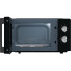 Gorenje Microwave oven, 20L, 800W, grill, black (MO20E2BH)
