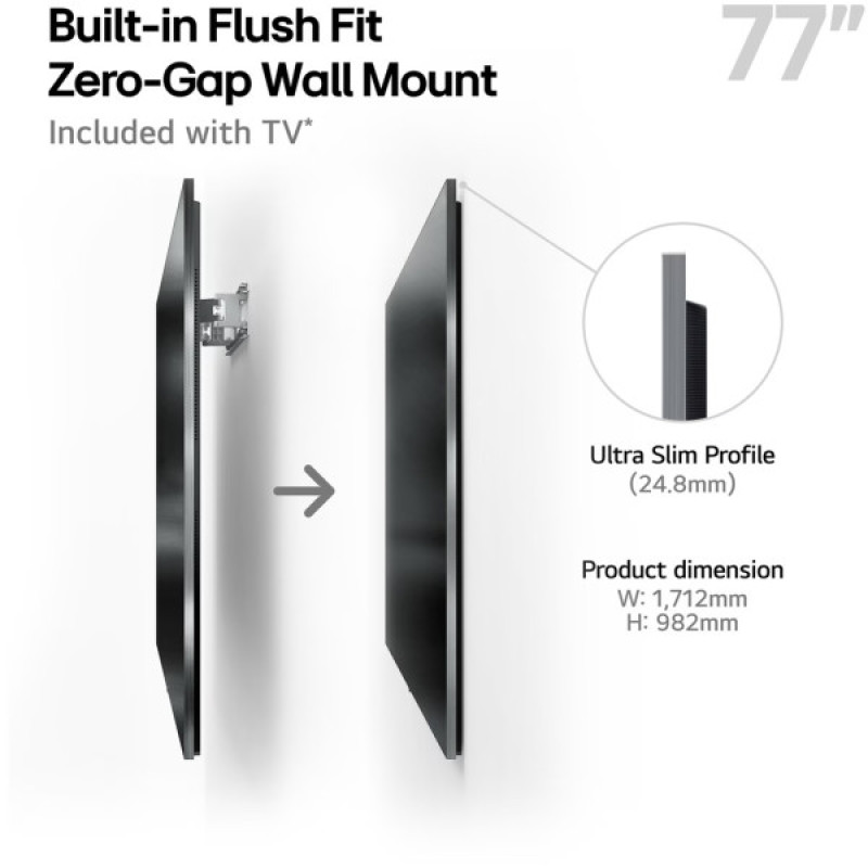 Телевизор LG OLED77G54LW