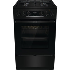 Gorenje Плита комби, 62л, 50x60см, дисплей, IconLed,эмалированные, черный (GK5C60BJ)