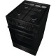 Gorenje Плита комби, 62л, 50x60см, дисплей, IconLed,эмалированные, черный (GK5C60BJ)