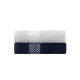 ARDESTO Terry towel set Holiday 4 pcs., 50х90cm, 2 pcs. - indigo, 2 pcs. - silver, 100% cotton (ART2550IS)