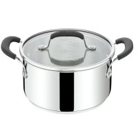 Tefal Каструля з кришкою, Jamie Oliver Home Cook, 3.1 л, 20 см, нержавіюча сталь (E3184455)