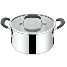 Tefal Pot with lid, Jamie Oliver Home Cook, 3.1 l, 20 cm, stainless steel (E3184455)