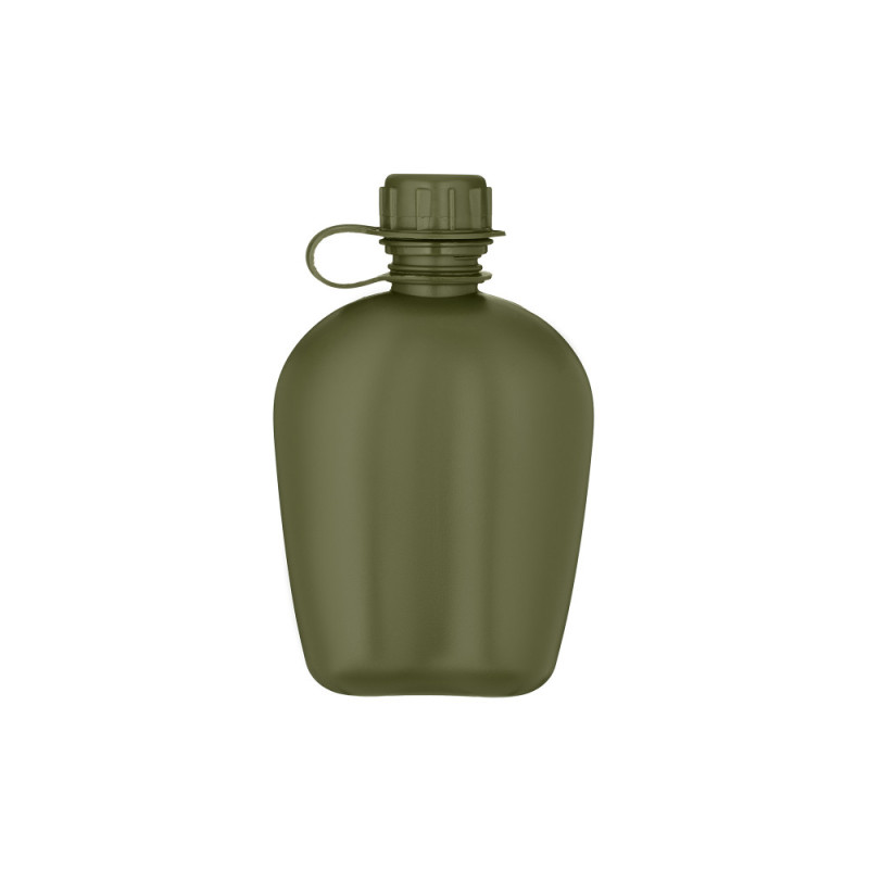 2E Tactical flask in a cover Flask WB01, 1l, with a mug for food, olive (2E-TACFWB01-ODGN)