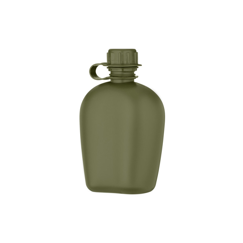 2E Tactical flask in a cover Flask WB01, 1l, with a mug for food, olive (2E-TACFWB01-ODGN)
