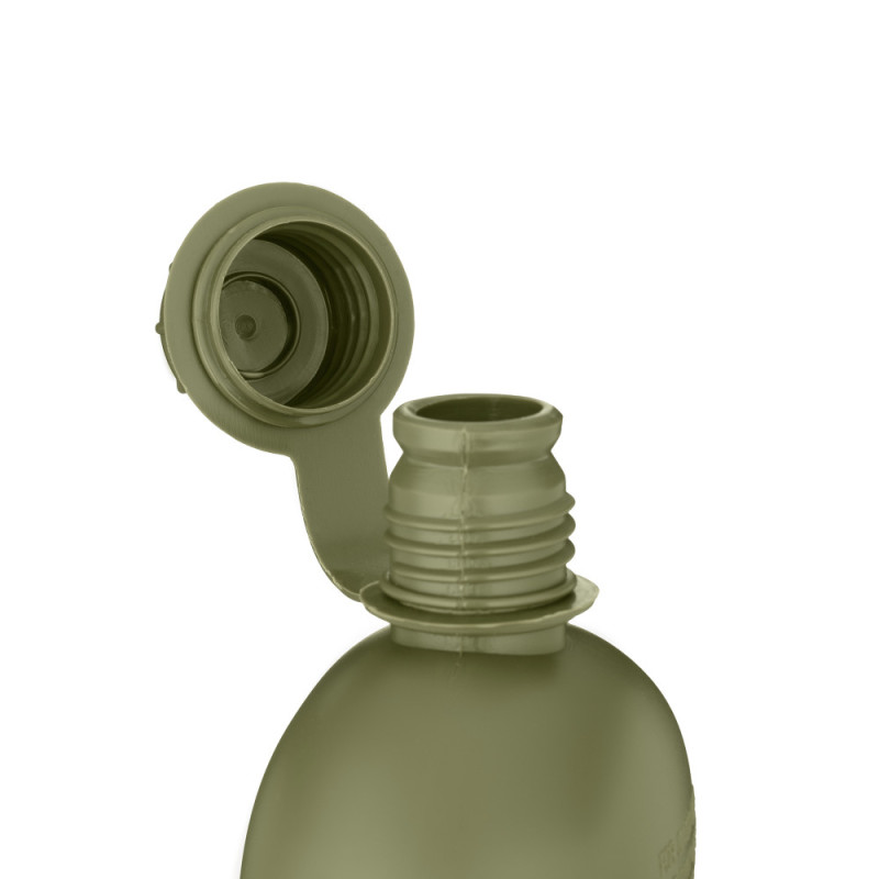 2E Tactical flask in a cover Flask WB01, 1l, with a mug for food, olive (2E-TACFWB01-ODGN)
