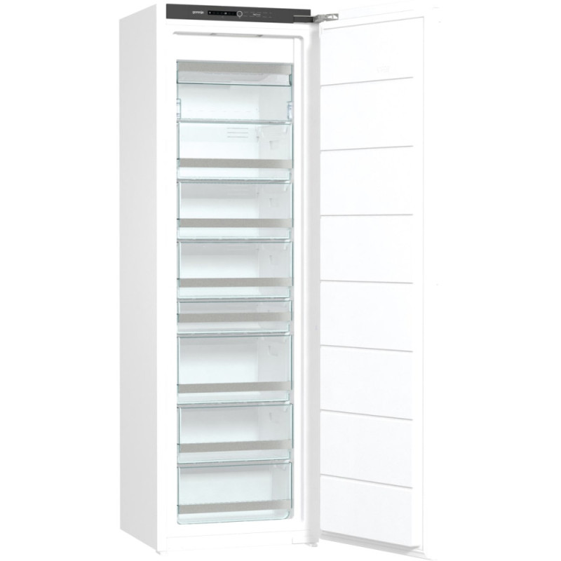 Gorenje freezer built-in, 177x56x55, 212l, A++, NF, display int, white (FNI518EA1)