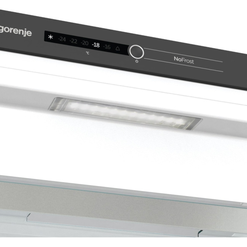 Gorenje freezer built-in, 177x56x55, 212l, A++, NF, display int, white (FNI518EA1)