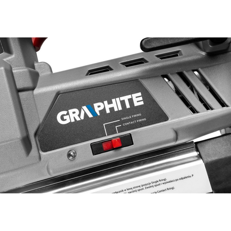 Graphite Цвяхозабивач акумуляторний Energy+ 18В цвяхи до 50мм скоби до 40мм 2.64кг без АКБ та ЗП (58G081)