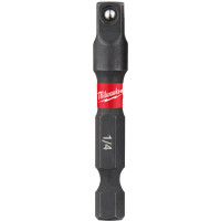 Milwaukee ShW adapter, from 1/4 '' Hex to 1/4 '', for socket heads (4932471826)