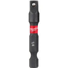 Milwaukee ShW adapter, from 1/4 '' Hex to 1/4 '', for socket heads (4932471826)