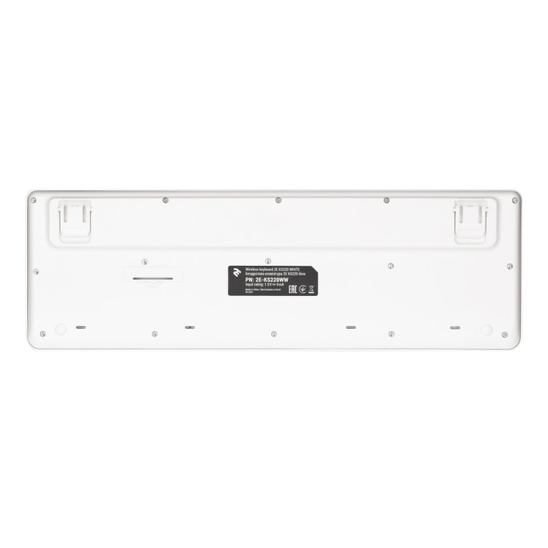 2E Keyboard KS220 WL White