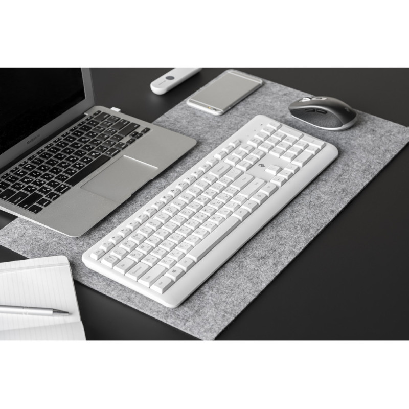 2E Keyboard KS220 WL White