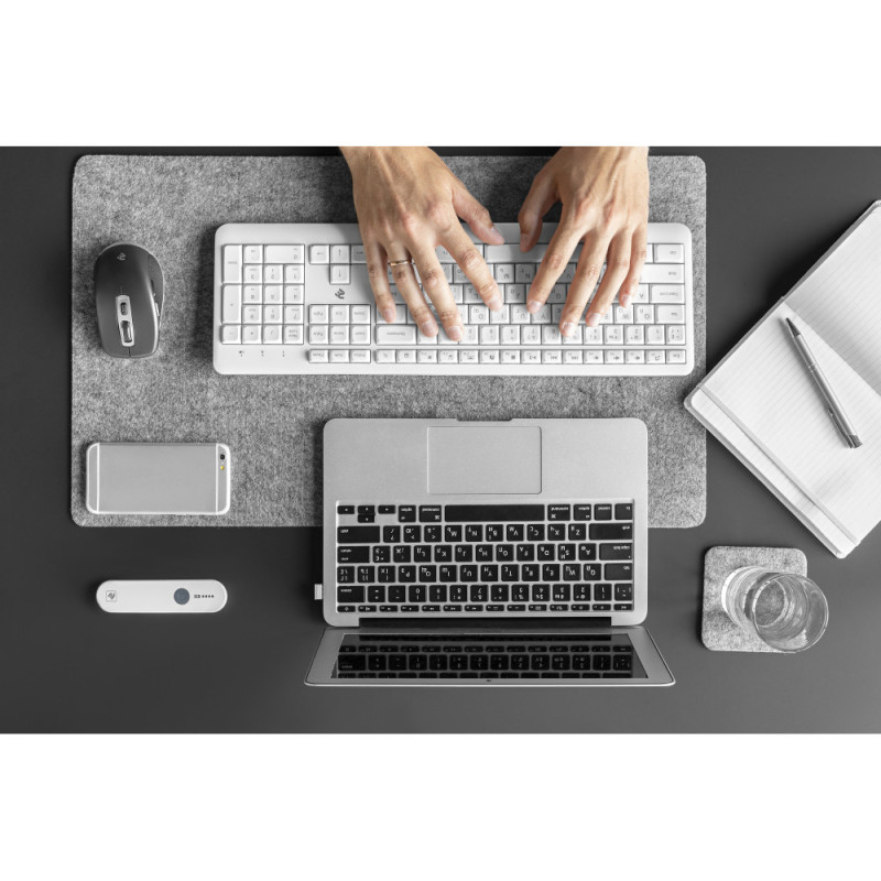 2E Keyboard KS220 WL White