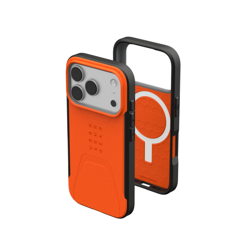 UAG Чохол UAG для iPhone 17 Pro, Civilian MagSafe, Orange (114545119797)