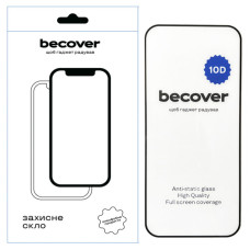 Стекло защитное BeCover Xiaomi Redmi Note 14 5G 10D Black (712727)
