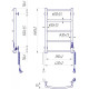Mario Towel Dryer Classic НР-I 650х430-75 electric TR К (2.3.0113.10.P)