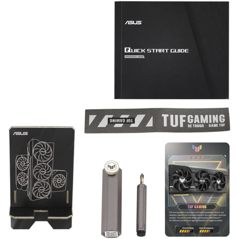 ASUS Radeon RX 7900 XTX 24GB GDDR6 TUF OC TUF-RX7900XTX-O24G-GAMING