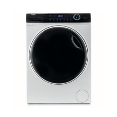 Haier Прально-сушильна машина фронтальна, 8(5)кг, 1400, A, 55см, дисплей, пара, інвертор, люк чорний, прямий привід, білий (HWD80-B14979)
