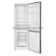 ARDESTO Ref with bottom freezer, 185x60х59.5, ref-223L, freez.-89L, 2doors, А+, ST, inox (DDF-H315I186)