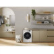 Whirlpool Washer-dryer front load, 8(6)kg, 1400, A, 60cm, display, steam, invertor, white (FFWD8649BVUA)