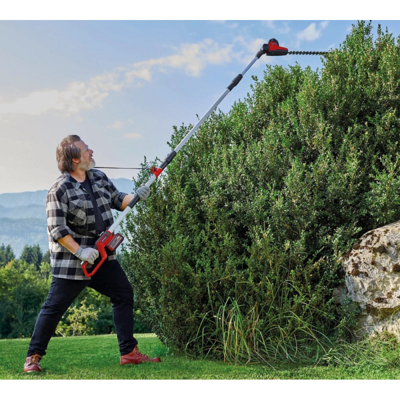 Einhell Telescopic battery hedge trimmer GC-HH 18/45 Li T - Solo PX, 18V 450m, 3.5kg (without battery and charger) (3410585)