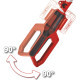 Einhell Telescopic battery hedge trimmer GC-HH 18/45 Li T - Solo PX, 18V 450m, 3.5kg (without battery and charger) (3410585)