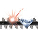 Einhell Telescopic battery hedge trimmer GC-HH 18/45 Li T - Solo PX, 18V 450m, 3.5kg (without battery and charger) (3410585)