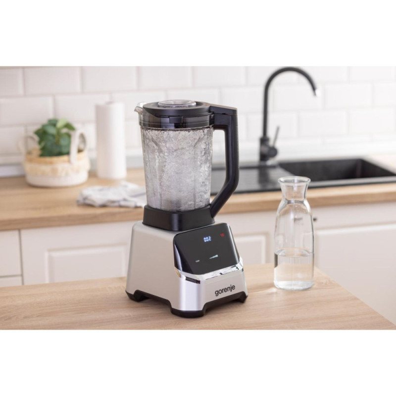 Gorenje Gorenje stationary blender 1500W, bowl-2000ml, displey, chopper, black-inox (BP1500DE)